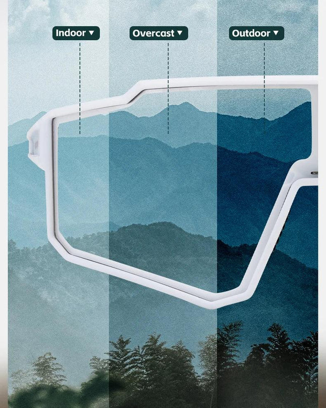 ROCKBROS Polarized Photochromic Glasses Cycling Sunglasses Outdoor Sports UV400 MTB Road Women Men Bicycle Goggles Adjustable