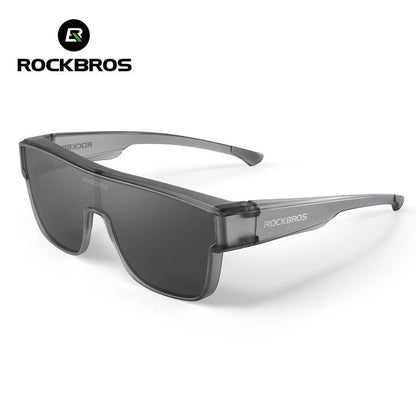 ROCKBROS Polarized Sunglasses Men's Driving Shades Dual-use Lens Camping Hiking Fishing Women UV400 Sports Cycling Eyewear