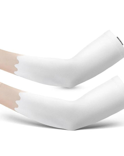 ROCKBROS Ice Silk Bicycle Sleeves Anti-UV Sunscreen Running Cycling Sleeve Fishing Bicycle Outdoor Breathable Unisex Arm Cover