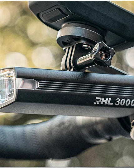 ROCKBROS 3000LM Bicycle Front Light 10000mAh Bicycle Light High Brightness Type-C Bike Lamp Road MTB Cycling Safety Front Lights