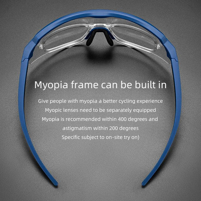 ROCKBROS Bike Glasses Polarized Men Women Bicycle Glasses 4Lens MTB Road Cycling Eyewear Glasses With Myopia Frame Sunglasses