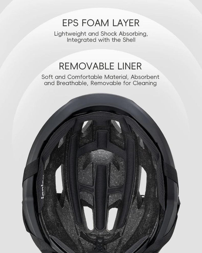 ROCKBROS Cycling Helmet Ultralight Safety Road Mountain Bike Helmet Adjustable Intergrally-molded Outdoor Racing Road Helmet
