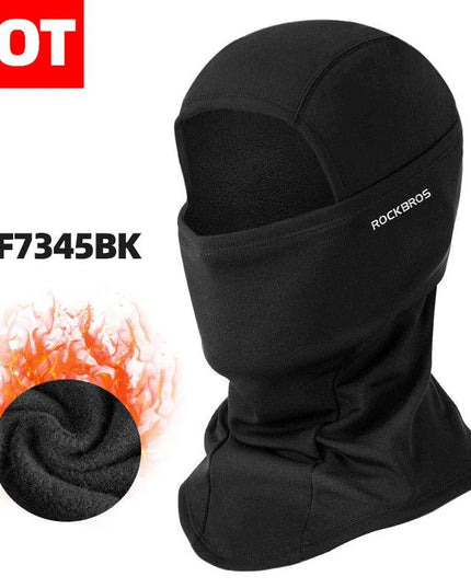 ROCKBROS Winter Cycling Mask Fleece Thermal Keep Warm Windproof Cycling Face Mask Balaclava Ski Mask Fishing Skiing Hat Headwear