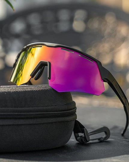 ROCKBROS Bike Glasses Polarized Men Women Bicycle Glasses 4Lens MTB Road Cycling Eyewear Glasses With Myopia Frame Sunglasses