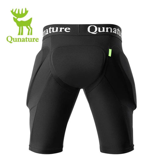 Qunature Ski Hip Protector Pants Adjustable Adult Sports Gear Shorts Snowboard Protection 3D Hip Pads for Motorcycle Skating