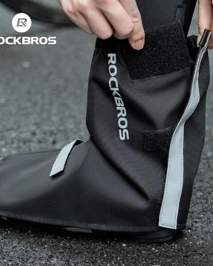 ROCKBROS Cycling Shoe Covers Lightweight Shoe Protective Cover Overshoes Waterproof Shoe Covers MTB Road Bike Racing Shoe Covers