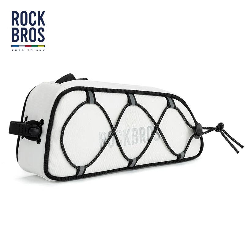 ROCKBROS ROAD TO SKY Cycling Bag Large Capacity Bicycle Front Tube Bag Long Distance Riding Head Beam Hanger Bag Bike Accessory