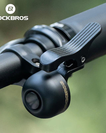 ROCKBROS Bike Bell Horn Handlebar Cycling Call Bicycle Alloy Ring Crisp Sound Warning Alarm For Safety MTB Road Bike Accessories