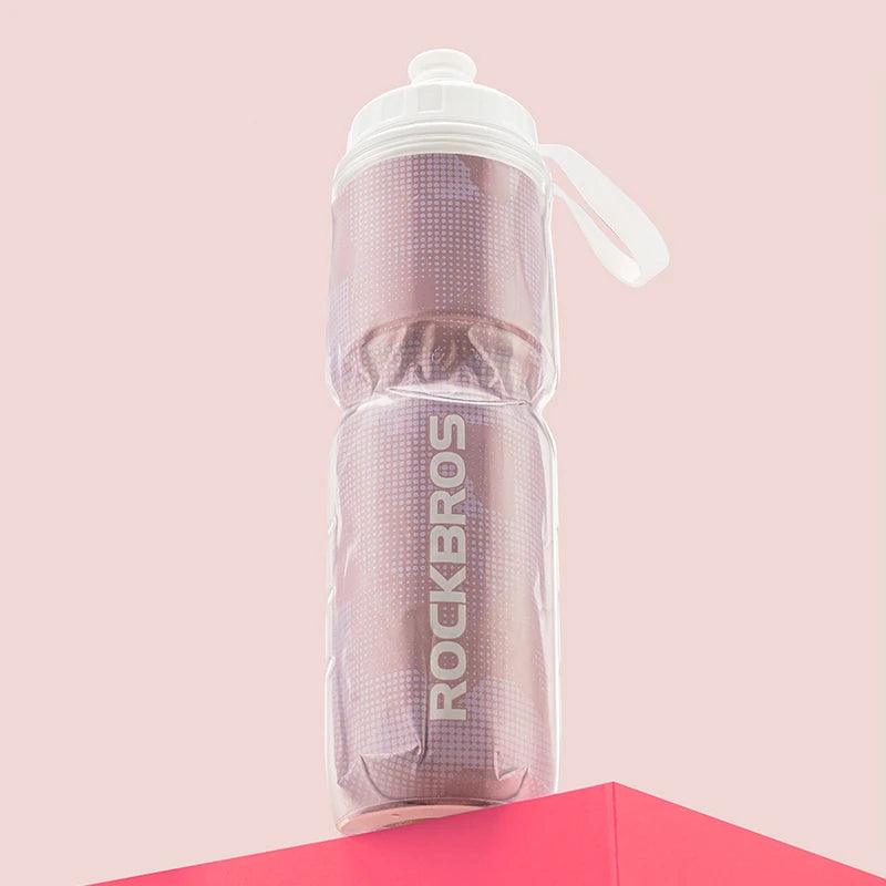 ROCKBROS Cycling Insulated Water Bottle 750ml PP5 Material Outdoor Sports Fitness Running Riding Camping Hiking Portable Kettle