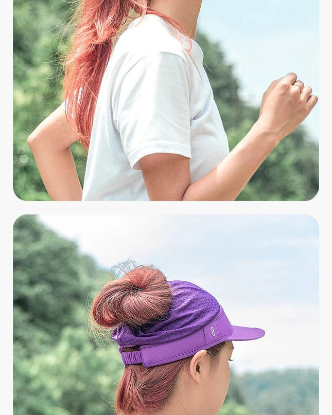 ROCKBROS Refreshing Summer Sun Protection Cap Two Ways to Wear Breathable Quick-Drying Suitable for Helmet Unisex Size Sport Hat