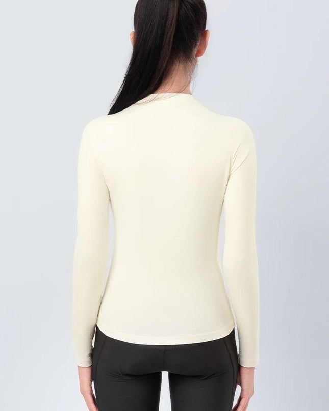 ROCKBROS TVI Series Thermal Underwear Lightweight Fleece Long Sleeve Innerwear Autumn Winter Women Tight Underwear Cycling Wear