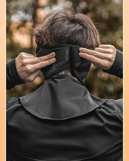 ROCKBROS Scarf Warm Fleece Neck Mask Outdoor Windproof Neck Warmer For Bike Motorcycle Ear Cover Breathable Scarf Men Women