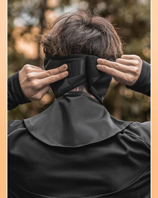 ROCKBROS Scarf Warm Fleece Neck Mask Outdoor Windproof Neck Warmer For Bike Motorcycle Ear Cover Breathable Scarf Men Women
