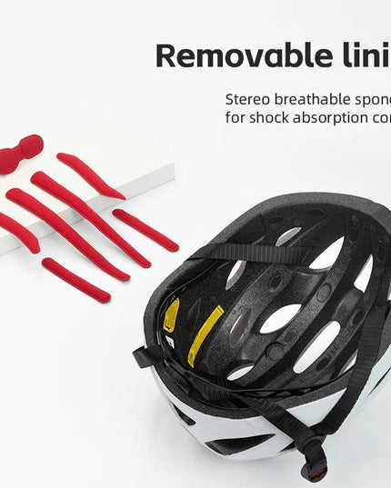 ROCKBROS Bicycle Helmet Integrally-molded Bike Helmet Motor Electric Scooter Riding Helmet Removable Lens Capacete Ciclismo