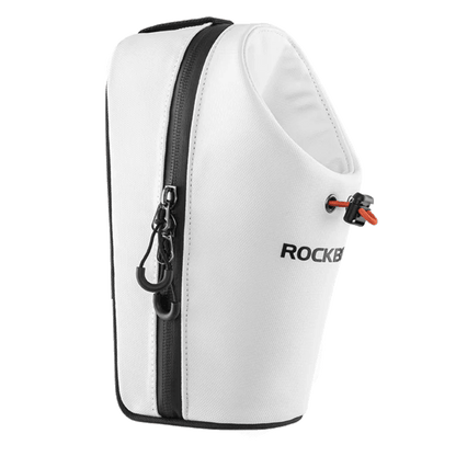 ROCKBROS Bicycle Bag Front Bag Water Bottle Bag 1.5L Folding Bike Mountain Road Bike Riding Bag Adjustable Large-caliber Bag