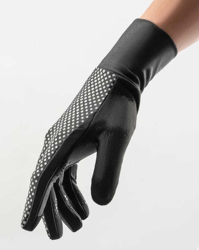 ROCKBROS Full Finger Gloves Sports Breathable Touch Screen Gloves MTB Road Bike Non-slip Gloves Cycling Lengthened Wrist Outdoor