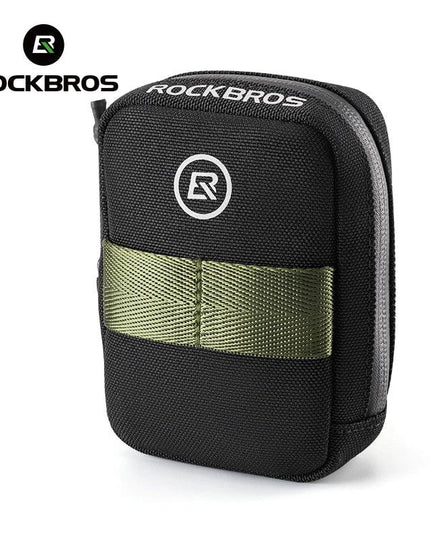 ROCKBROS Mini Bicycle Saddle Bag Lightweight Small 0.35L Bike Bag Portable Multi function Hand Bags Cycling Bag Bike Accessories