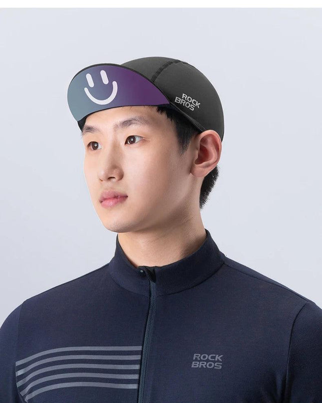 ROCKBROS Winter Cycling Cap Warmer Hat Windproof Thermal Cap Helmet Liner Men Women Outdoor Running MTB Road Bike Headwear Hat