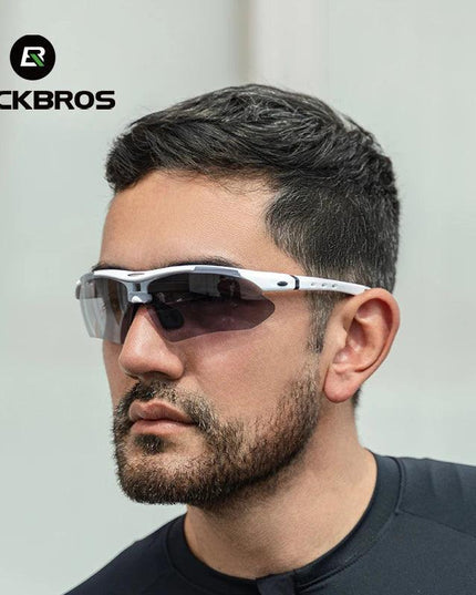ROCKBROS Polarized Cycling Glasses Men Sports Sunglasses Road MTB Mountain Bike Bicycle Riding Protection Goggles Eyewear 5 Lens