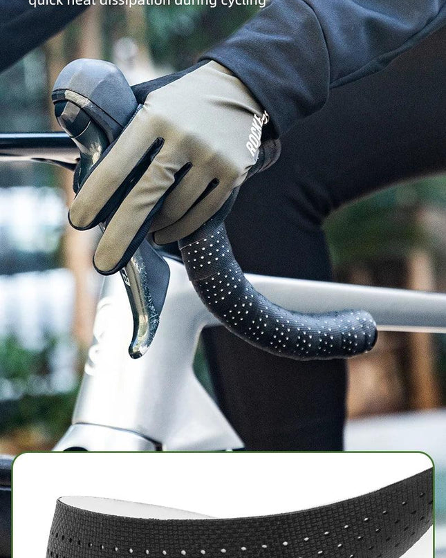 ROCKBROS Road Bike Handlebar Tape Breathable Anti-slip Shock Absorbing Belt Winding Straps Soft Wear-Resistant Cycling Strap