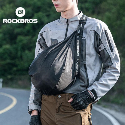 ROCKBROS Backpack Outdoor Sports Cycling Climbing Hiking Camping Bag Motorcycle Bags Bike Portable Reflective Rider Backpack