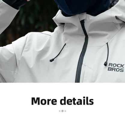 ROCKBROS Winter Cycling Mask and Hat 2 In 1 Fleece Thermal Keep Warm Ear Protection Outdoor Balaclava All Face Mask Men Women