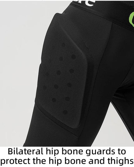 Qunature Ski Hip Protector Pants Adjustable Adult Sports Gear Shorts Snowboard Protection 3D Hip Pads for Motorcycle Skating