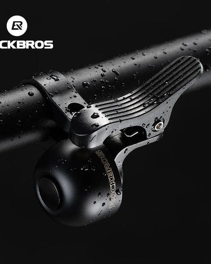 ROCKBROS Bike Bell Horn Handlebar Cycling Call Bicycle Alloy Ring Crisp Sound Warning Alarm For Safety MTB Road Bike Accessories