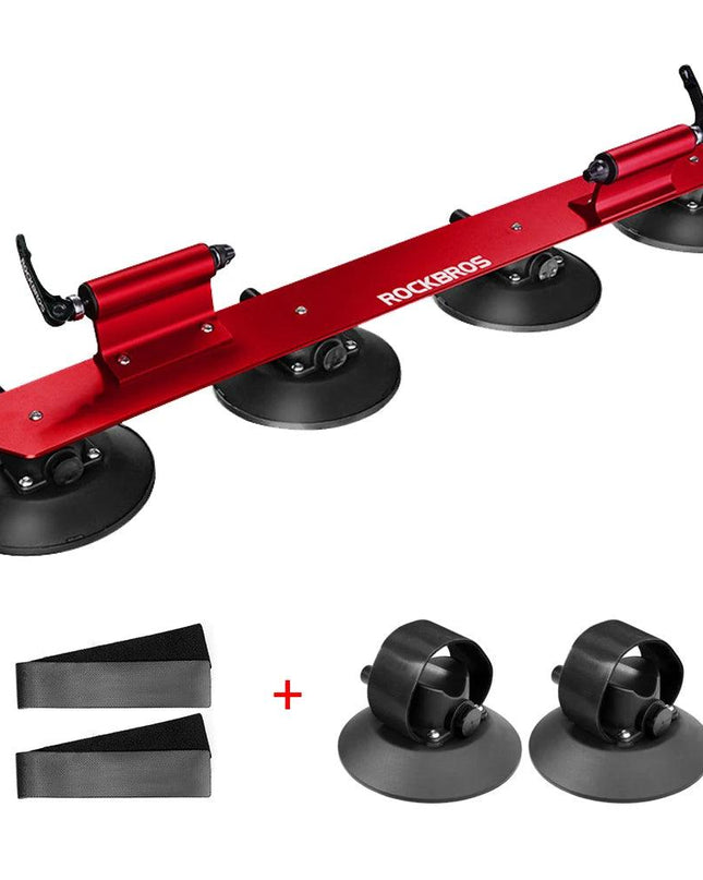 ROCKBROS Bike Bicycle Rack Suction Roof-Top Bike Car Racks Carrier Quick Install Bike Roof Rack MTB Mountain Road Bike Accessory