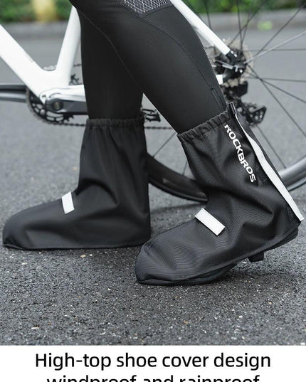 ROCKBROS Cycling Shoe Covers Lightweight Shoe Protective Cover Overshoes Waterproof Shoe Covers MTB Road Bike Racing Shoe Covers