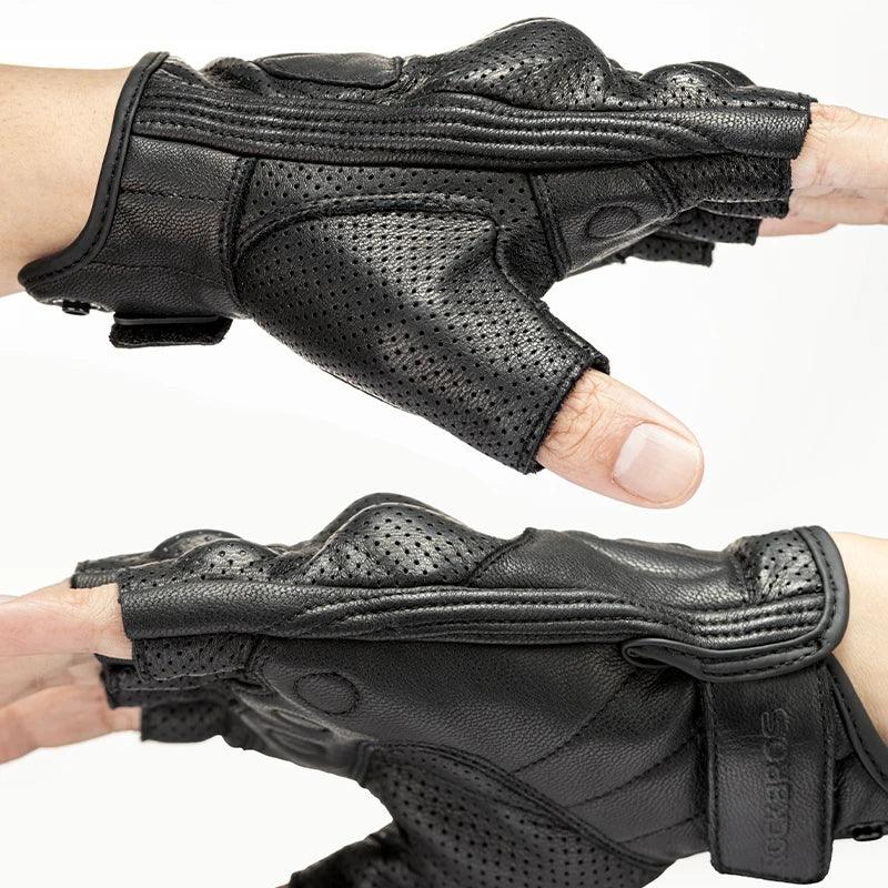 ROCKBROS Bicycle Gloves Men Women Gel Protector Tactical Motorcycle Gloves Sport Short Bike Gloves Breathable Half Finger Gloves