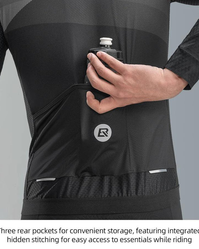 ROCKBROS Summer Cycling Jersey Quick Dry Long Sleeves Bicycle Shirt MTB Road Anti-UV Breathable Ciclismo Motor Bike Clothes