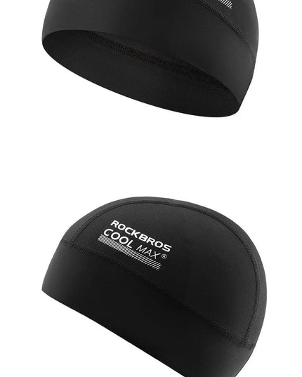 ROCKBROS Cycling Cap Breathable Quick-drying Helmet Hat Inner Cap UPF50 Sun Protection Sports Running Cap Summer Motorcycle Hats