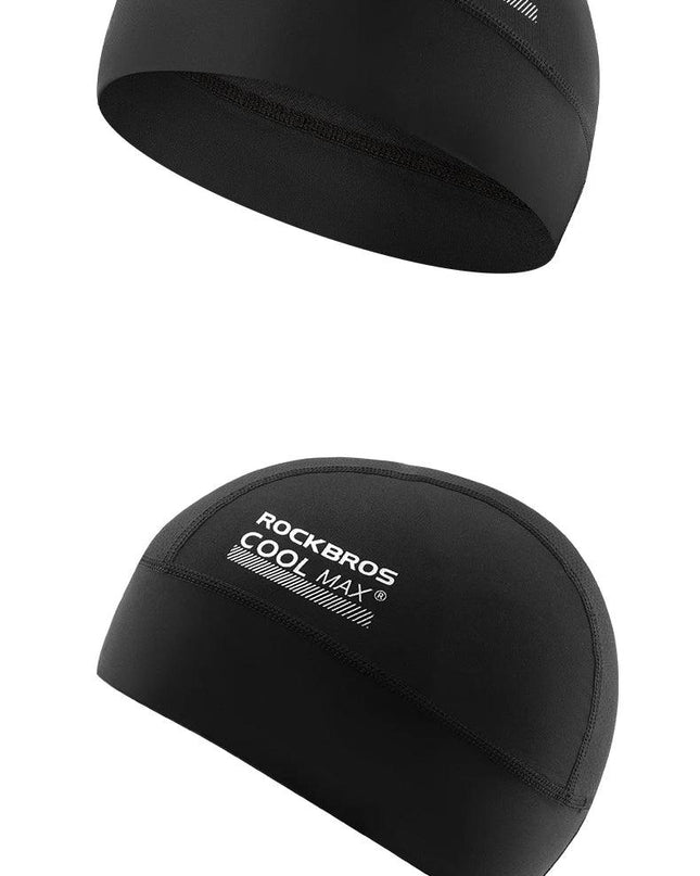 ROCKBROS Cycling Cap Breathable Quick-drying Helmet Hat Inner Cap UPF50 Sun Protection Sports Running Cap Summer Motorcycle Hats