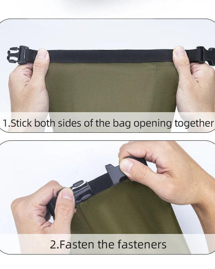 ROCKBROS Cycling Tail Bag Detachable Seat Pack Bag Large Capacity Waterproof Portable Riding Adjustable Bike Bag 0.8L-1.3L