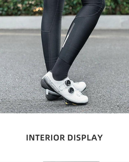 ROCKBROS Winter Leg Warmers Cycling Sports Leg Warmer Men's Women's Breathable Nylon anti-slip Legging Running Bodybuilding