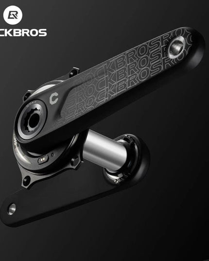 ROCKBROS Ultralight Carbon Fiber Bicycle Crank Chain wheel Spindle 162.5/165/167.5/170/172.5/175MM 52-36T  Transmission Systems