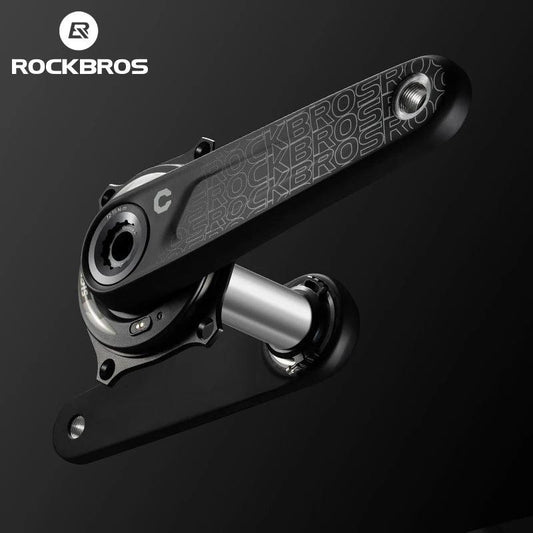 ROCKBROS Ultralight Carbon Fiber Bicycle Crank Chain wheel Spindle 162.5/165/167.5/170/172.5/175MM 52-36T  Transmission Systems