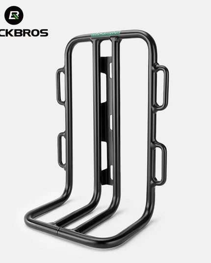 ROCKBROS Aluminum Alloy Bicycle Front Rack Carrier Pannier MTB Road Cycling Racks Load Bearing Luggage Shelf Bracket Accessory
