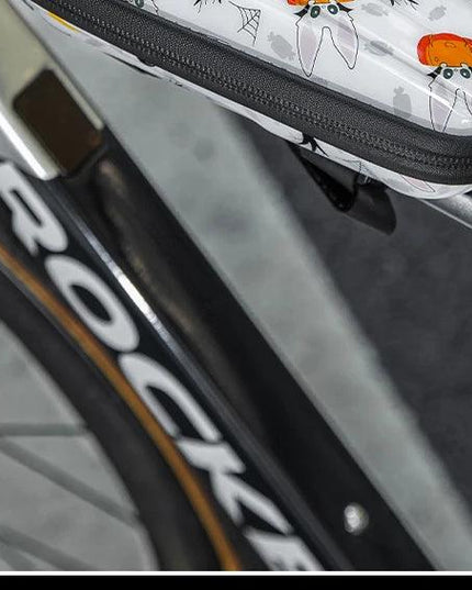 ROCKBROS Bicycle Trunk Bags 1L Hard Shell Bicycle Top Tube Bag MTB Road Bike Tools Storage Package Fashion Bicycle Accessories