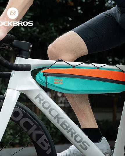 ROCKBROS Bicycle Triangle Bag Cycling Frame Front Tube Bag Pannier Extended Large Capacity Dirt-resistant  Bike Accessories