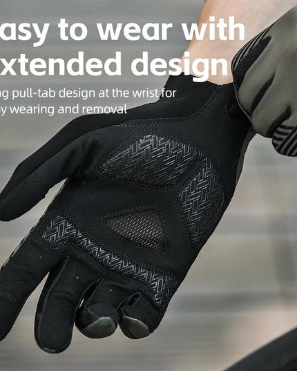 ROCKBROS Cycling Gloves Spring Summer Gloves Touch Screen Anti-slip Breathable MTB Road Bike Running Fitness Gym Motor Gloves