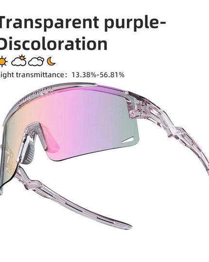 ROCKBROS New Cycling Glasses Ultralight Photochromic Anti-Fog Cycling Sunglasses MTB Road Outdoor Sports UV Protection Goggles ﻿