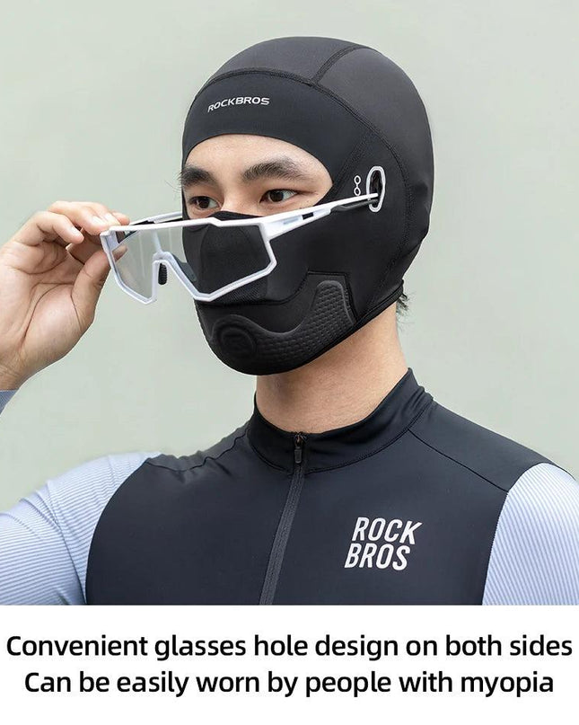 ROCKBROS Cycling Hat Summer Cool Balaclava UV Protection Bicycle Hiking Scarf Ice Silk Hat Face Cover Sport Bike Helmet Liner