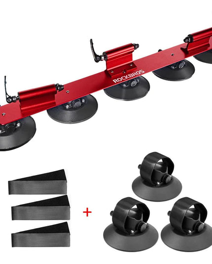 ROCKBROS Bike Bicycle Rack Suction Roof-Top Bike Car Racks Carrier Quick Install Bike Roof Rack MTB Mountain Road Bike Accessory