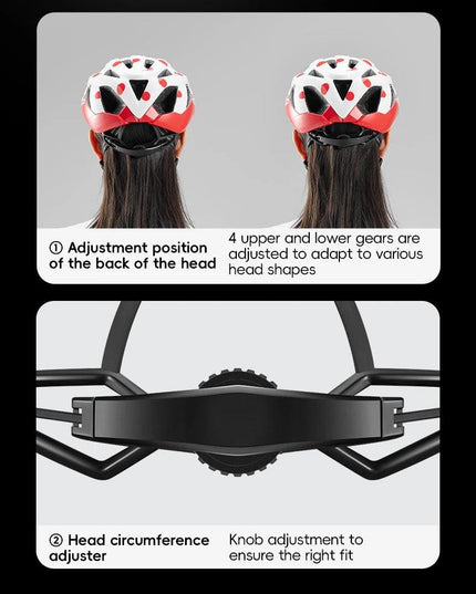 ROCKBROS Cycling Helmet Ultralight Fashion Breathable MTB Road Bicycle Helmet Men Women Suit 54-62CM Racing Bike Equipments ﻿