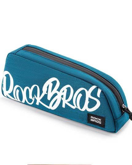 ROCKBROS Waterproof Bicycle Top Tube Bag Lightweight Bike Frame Pack Durable Cycling Storage Bag for Mountain and Road Bikes