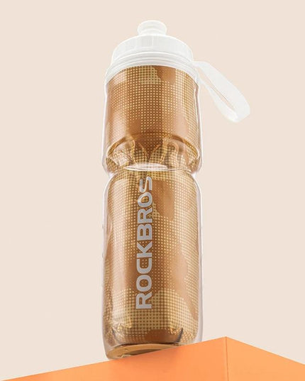 ROCKBROS Cycling Insulated Water Bottle 750ml PP5 Material Outdoor Sports Fitness Running Riding Camping Hiking Portable Kettle