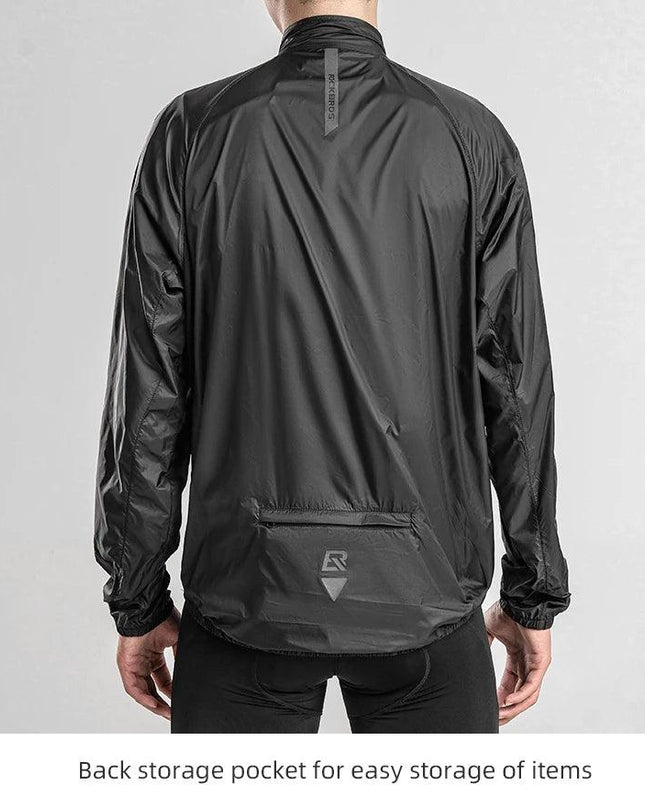 ROCKBROS Cycling Jacket Skin Clothing Ultralight Breathable Nylon Sunscreen Sportswear Sweat-absorbent Outwear Men Women Casual