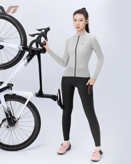 ROCKBROS TVI Series Women's Cycling Pants Riding Mountain Bike Trousers Windproof Breathable Bicycle Padded Tights Asain Size